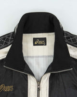Vintage 1980s Asics Two-Tone Shell Windbreaker Jacket - L