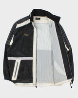 Vintage 1980s Asics Two-Tone Shell Windbreaker Jacket - L