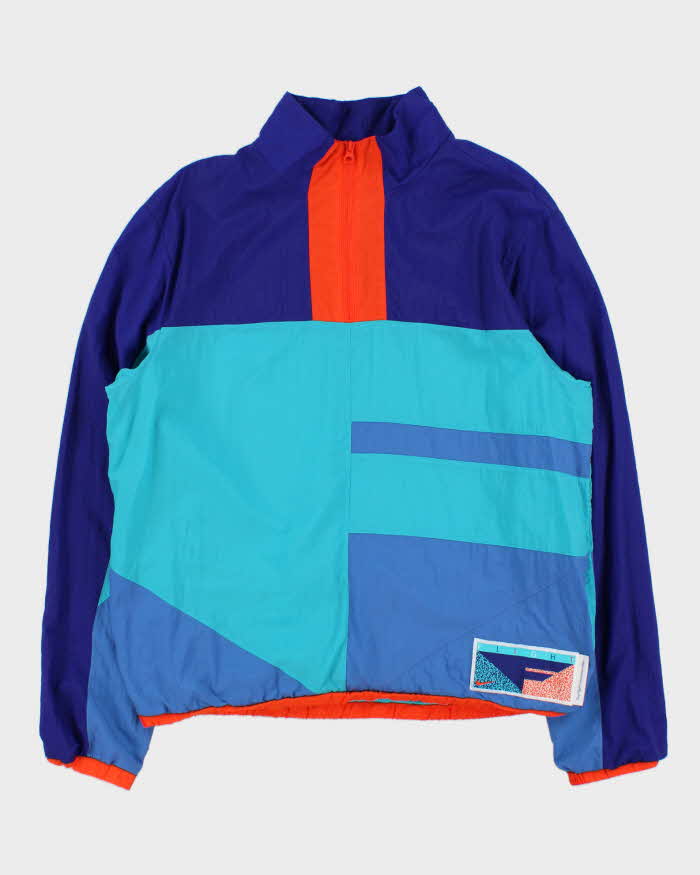 Vintage Nike Flight Series Quarter-Zip Shell Pullover Jacket - M
