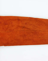 Vintage 1970s New England Sportswear Suede &amp; Leather Dagger Collared Jacket - L