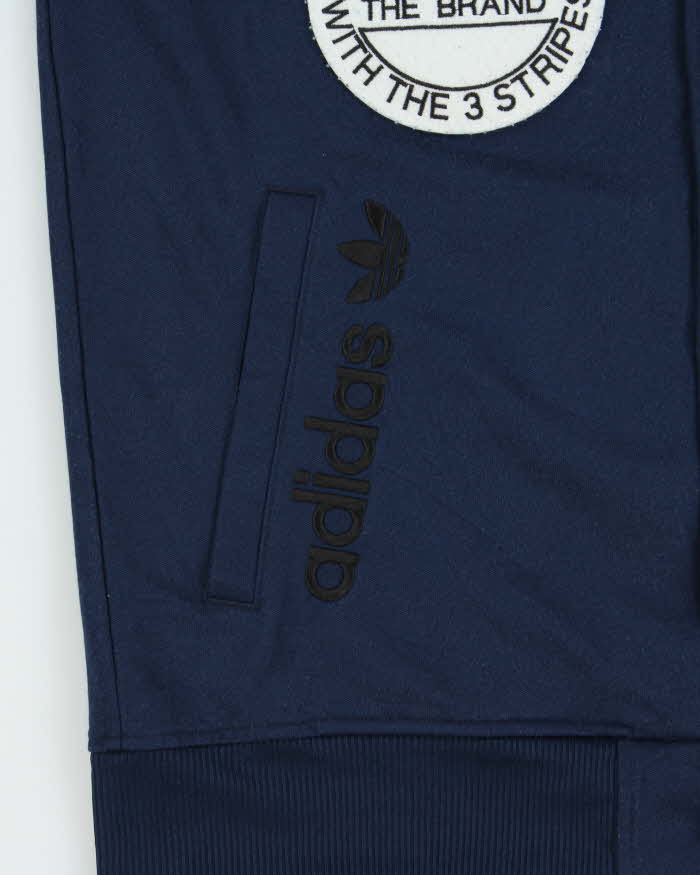 Vintage Adidas Originals Two-Tone Patch Varsity Track Jacket - L