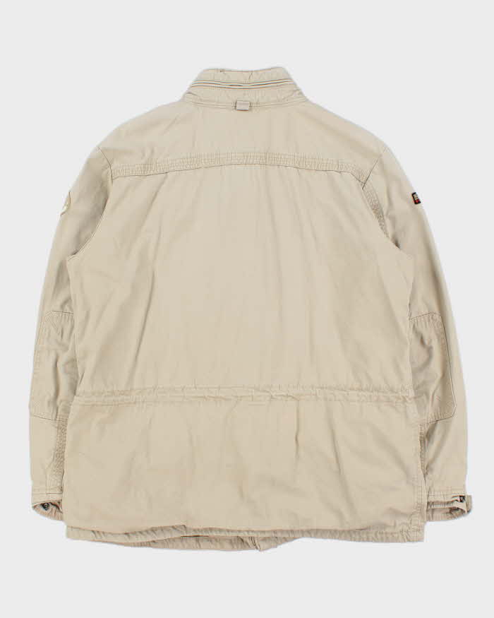 Vintage Napapijri Canvas Military Style Field Jacket - XL