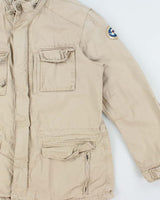 Vintage Napapijri Canvas Military Style Field Jacket - XL