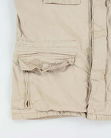 Vintage Napapijri Canvas Military Style Field Jacket - XL