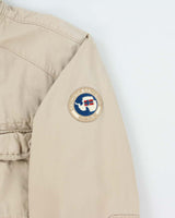 Vintage Napapijri Canvas Military Style Field Jacket - XL