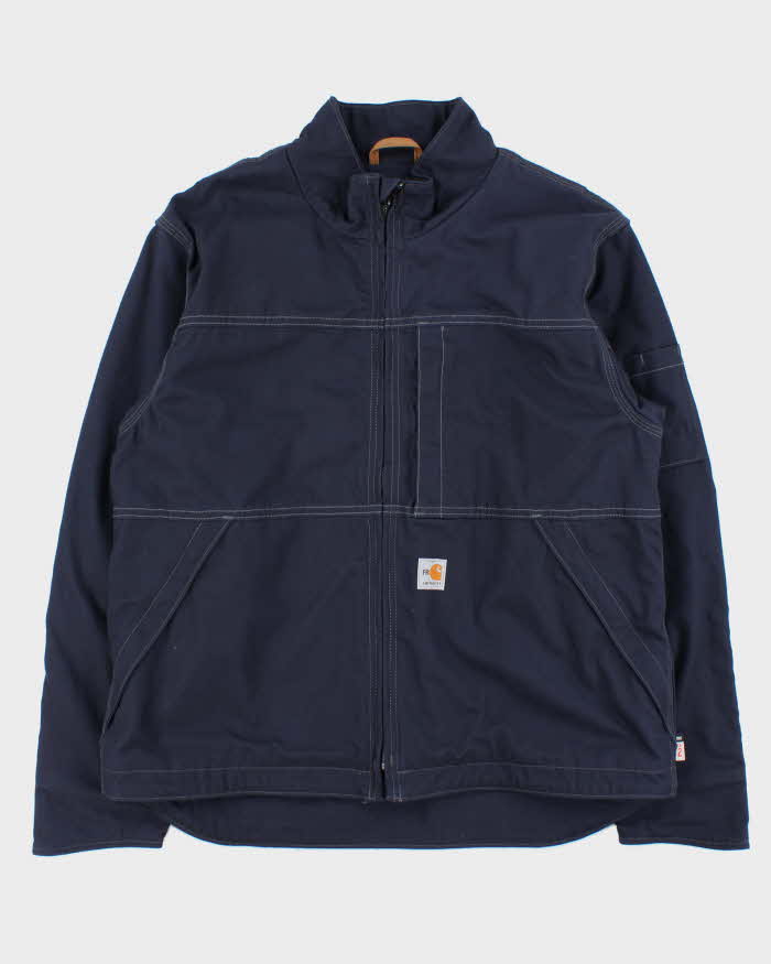 DSWT Vintage Carhartt FR Full Swing Quick Duck Workwear Jacket - L