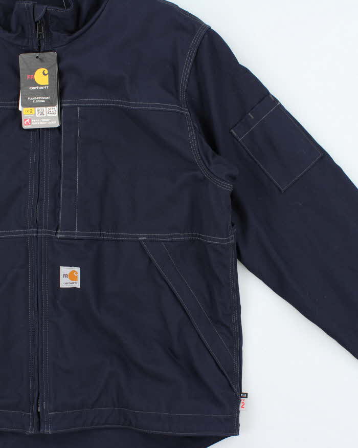 DSWT Vintage Carhartt FR Full Swing Quick Duck Workwear Jacket - L