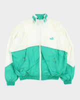 Vintage 1980s Puma Two-Tone Shell Track Jacket - M