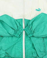 Vintage 1980s Puma Two-Tone Shell Track Jacket - M