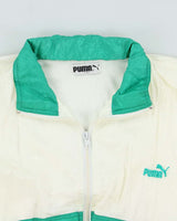 Vintage 1980s Puma Two-Tone Shell Track Jacket - M