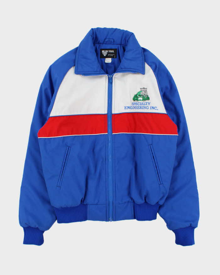 Vintage 1970s Tyrol Quilt Lined Bomber Jacket - M