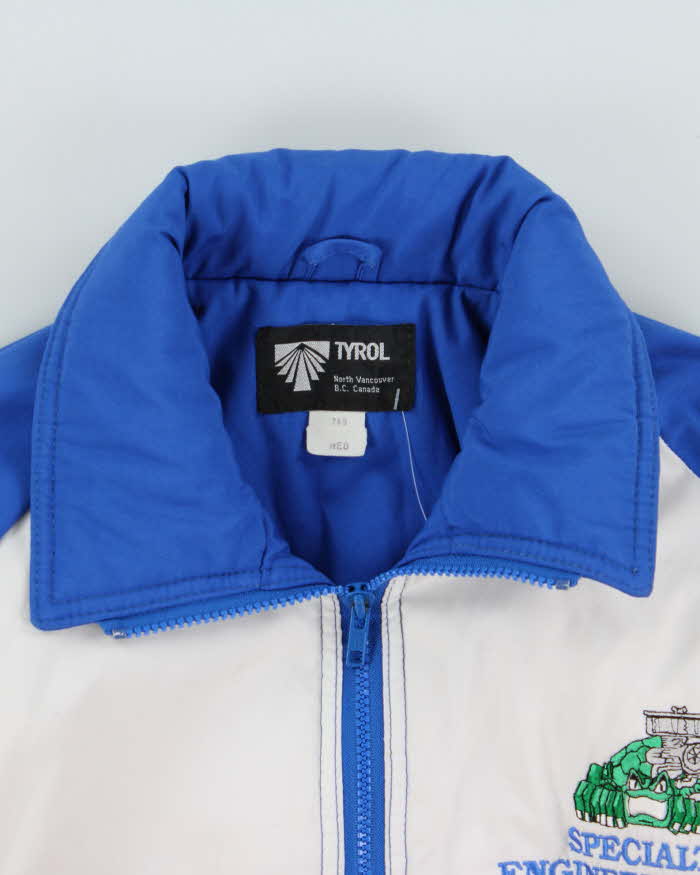 Vintage 1970s Tyrol Quilt Lined Bomber Jacket - M