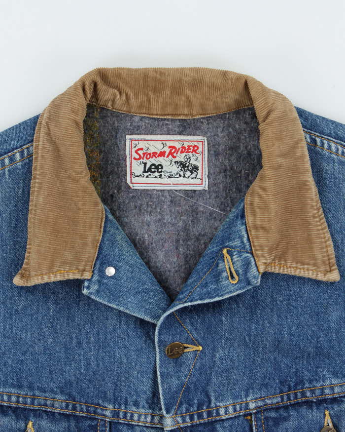 Vintage Lee Storm Rider Denim Jacket - XL