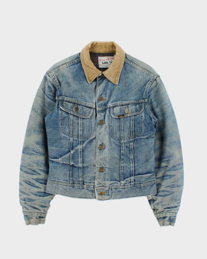 Vintage 1970s Lee Storm Rider Union Made In The USA Denim Jacket - M