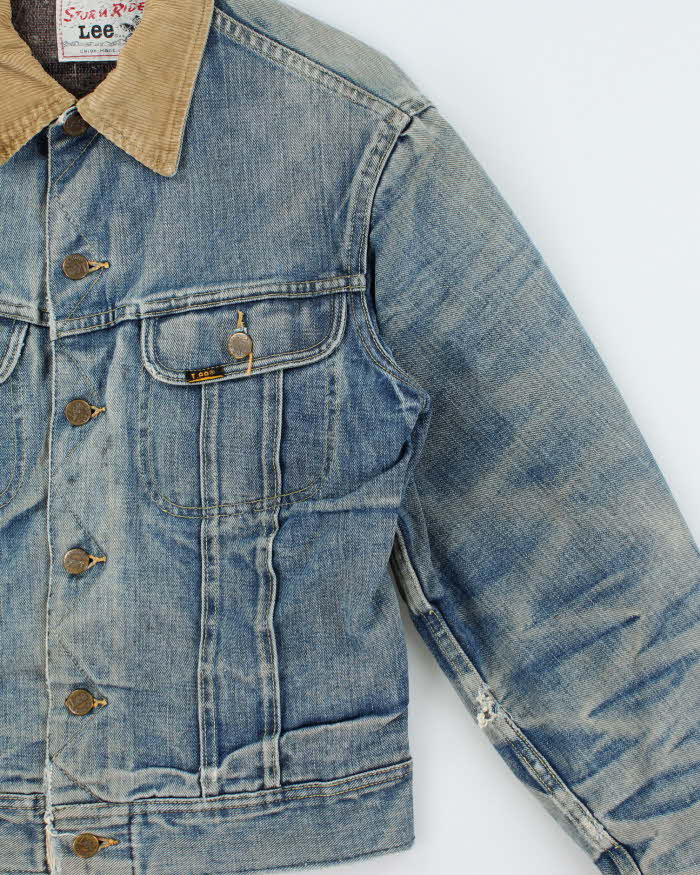 Vintage 1970s Lee Storm Rider Union Made In The USA Denim Jacket - M