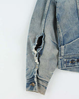 Vintage 1970s Lee Storm Rider Union Made In The USA Denim Jacket - M