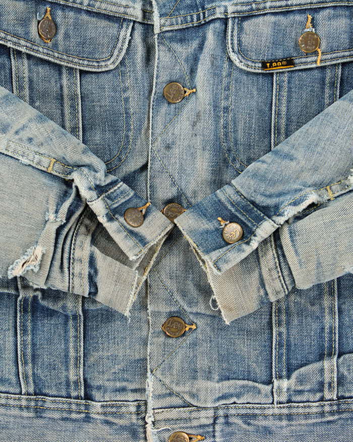 Vintage 1970s Lee Storm Rider Union Made In The USA Denim Jacket - M