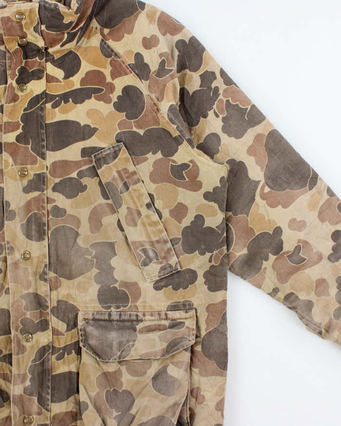 Vintage 1990s Columbia Gore-Tex Thinsulate 3M Duck Camo Hunting Jacket - XL