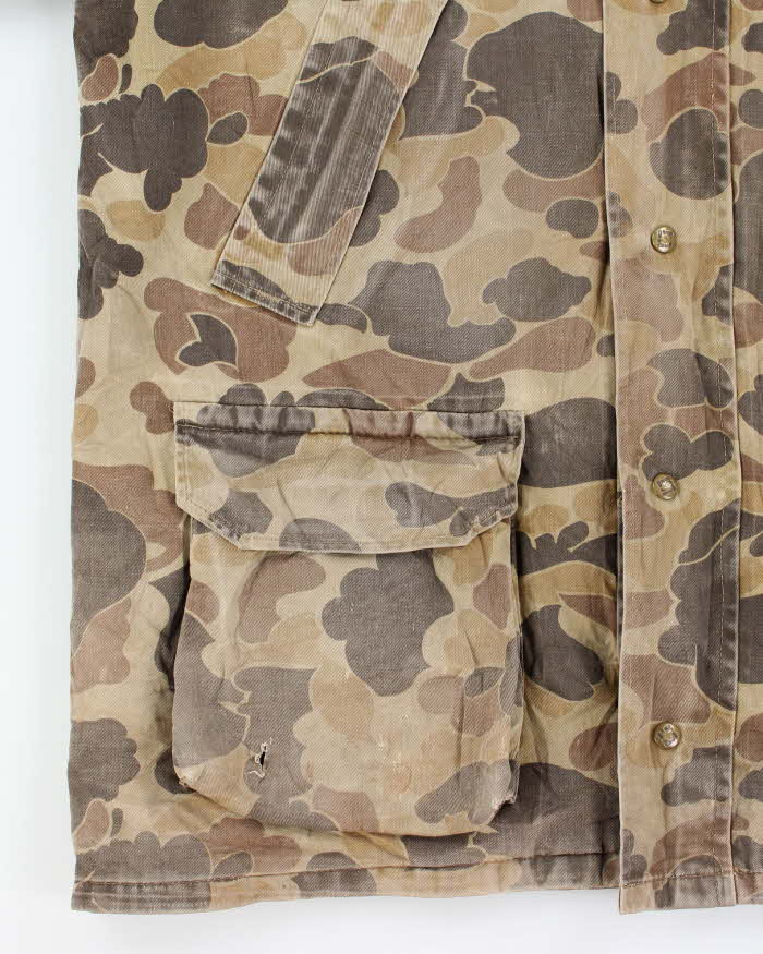 Vintage 1990s Columbia Gore-Tex Thinsulate 3M Duck Camo Hunting Jacket - XL