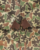 Vintage 1980s Browning Reversible Duck Camo Padded Hunting Jacket - L