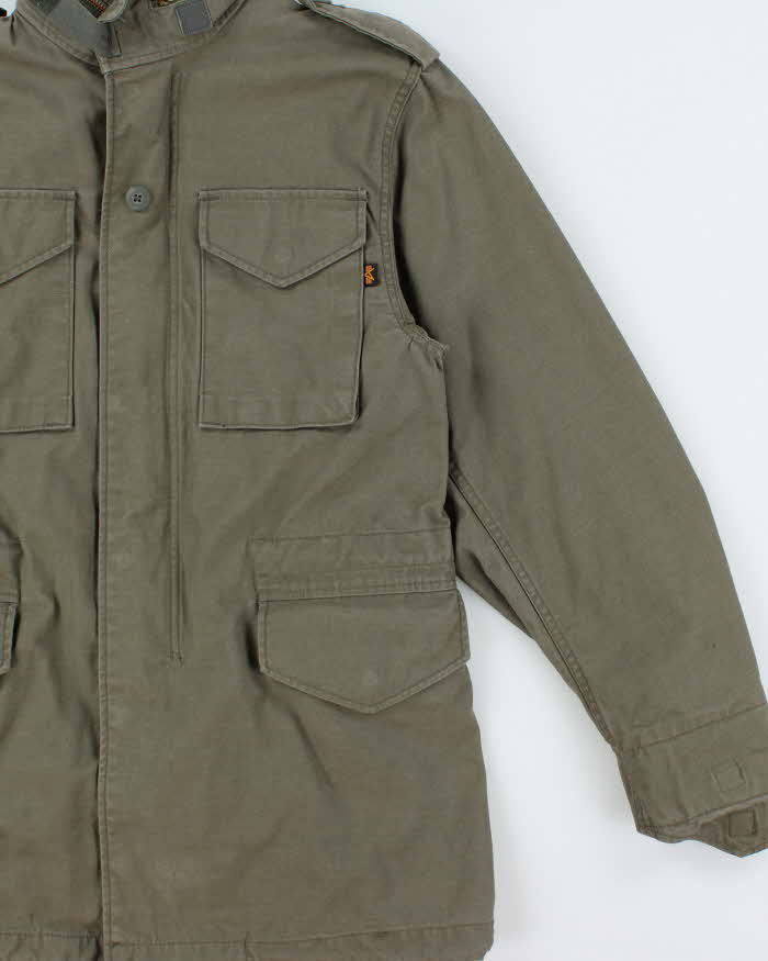 Vintage Alpha Industries Olive M-65 Heritage Field Jacket - XS