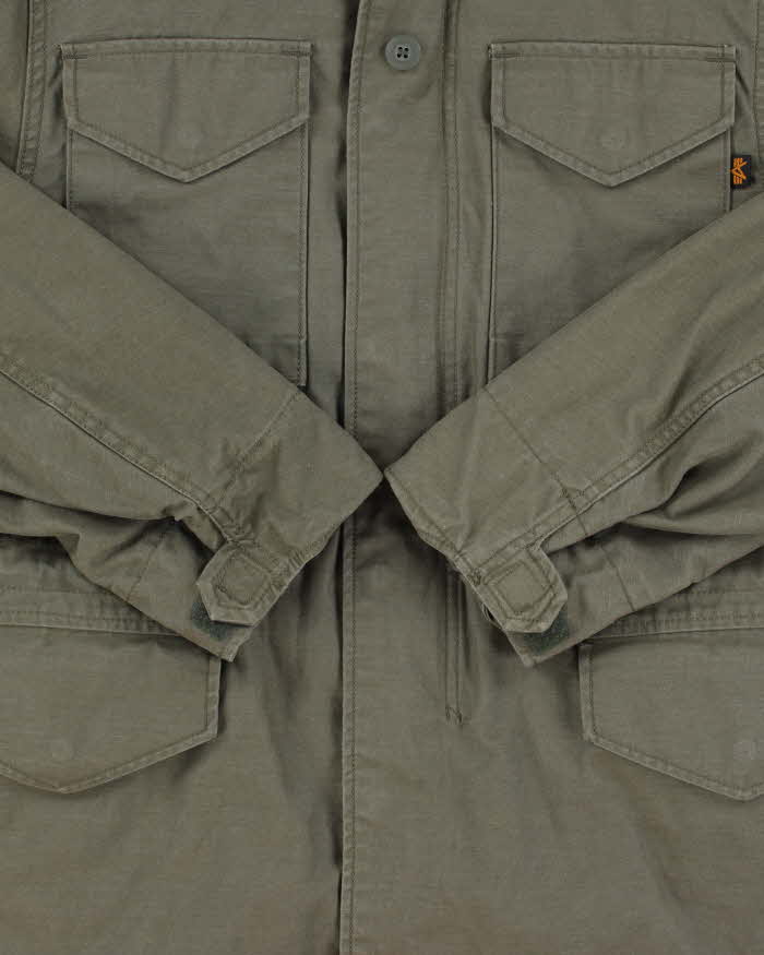 Vintage Alpha Industries Olive M-65 Heritage Field Jacket - XS