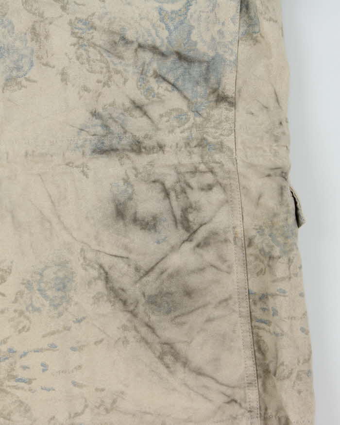 Vintage Chaps Floral Canvas Chore Jacket - S