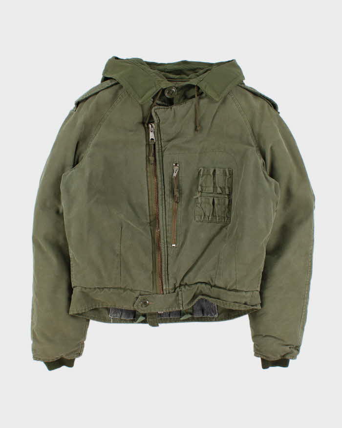Vintage 1984 Canadian Military Combat Vehicle Crew Cold Weather Jacket - M
