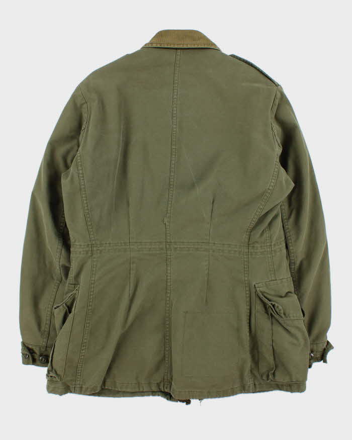 Vintage 1990 Canadian Military Khaki Combat MrkII Liner Cold Weather Coat - M
