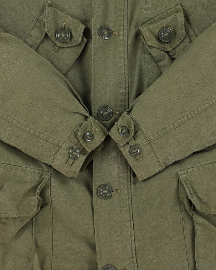 Vintage 1990 Canadian Military Khaki Combat MrkII Liner Cold Weather Coat - M
