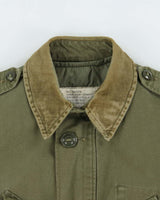 Vintage 1990 Canadian Military Khaki Combat MrkII Liner Cold Weather Coat - M