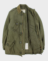 Vintage 1990 Canadian Military Khaki Combat MrkII Liner Cold Weather Coat - M