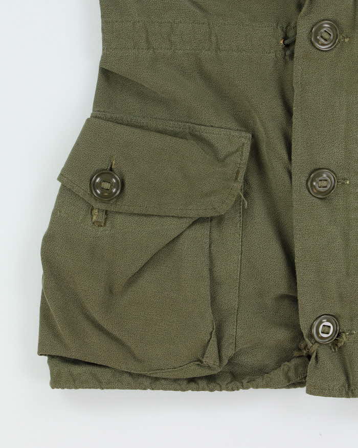 Vintage 1981 Canadian Military Khaki Combat MrkII Jacket - S
