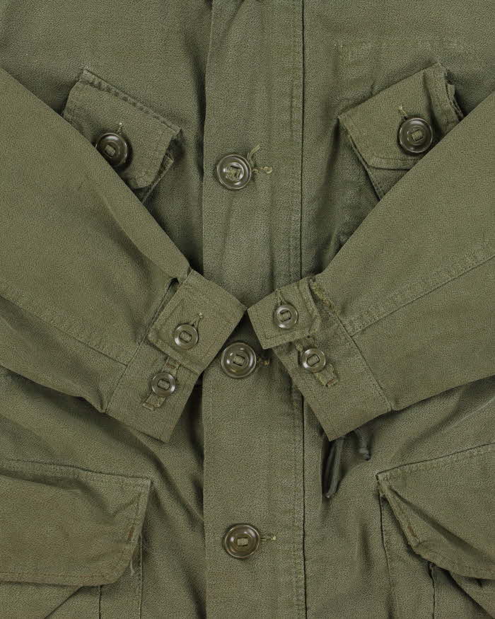 Vintage 1981 Canadian Military Khaki Combat MrkII Jacket - S