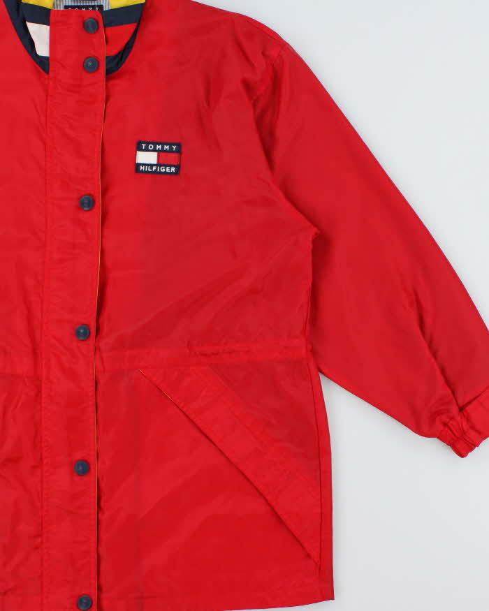 Vintage 1990s Tommy Hilfiger Classic Colour Block Waterproof Jacket - M