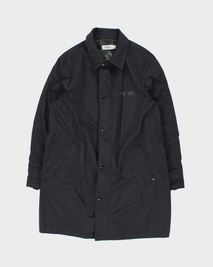 Vintage Coach Camo Lined Lightweight Waterproof Breathable Mac - L