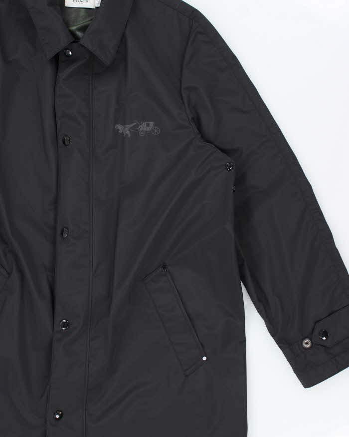 Vintage Coach Camo Lined Lightweight Waterproof Breathable Mac - L