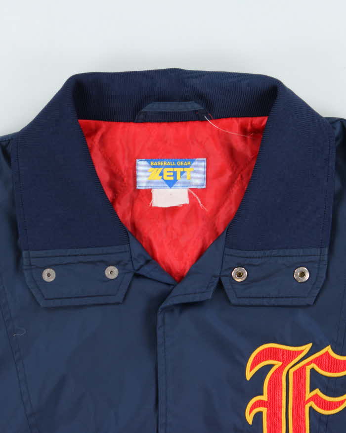 Vintage 1990s Zett Baseball Gear Japanese Varsity Jacket - XL