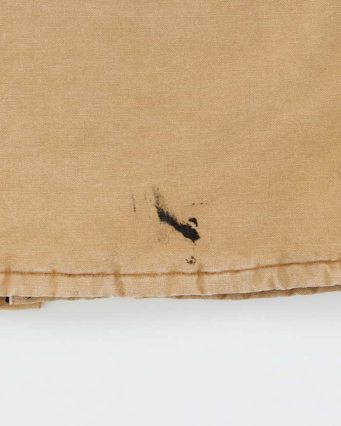 Vintage Y2K 2006 Carhartt C03 BRN Arctic Quilt Lined Duck Canvas Workwear Chore Jacket - XXL Tall