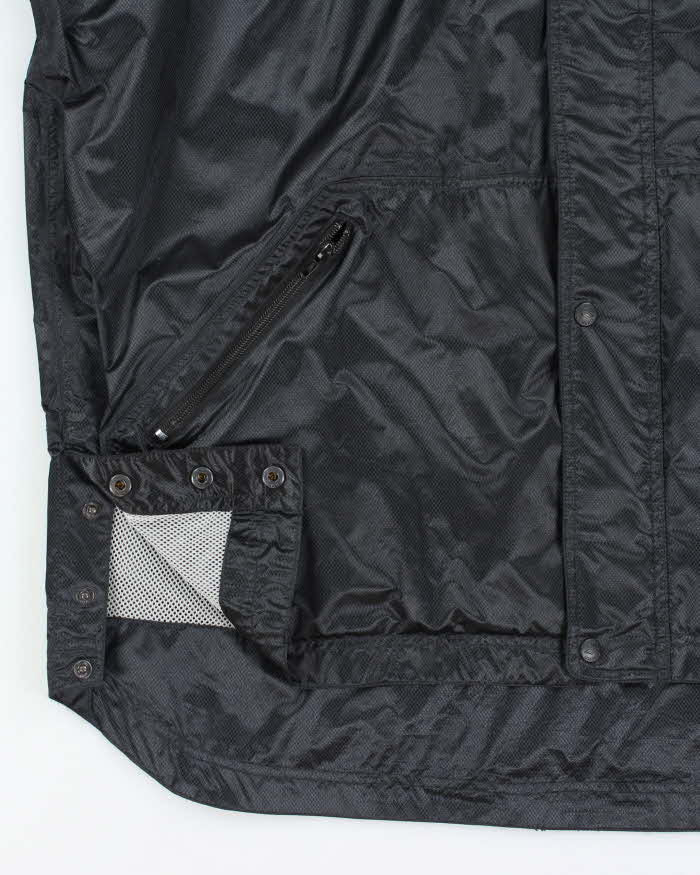 Vintage 1990s Umbro Spell Out Hooded Oversized Waterproof Jacket - XL