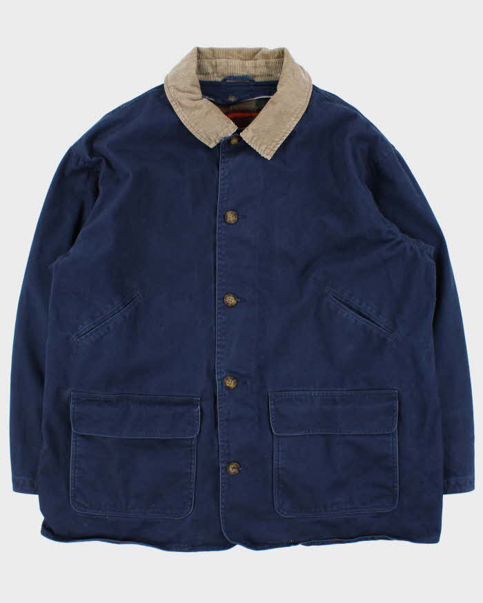 Vintage 00s Greatland Blanket Lined Canvas Chore Jacket - XXL