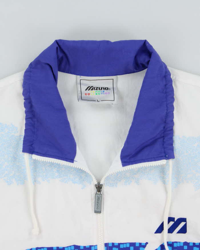 Vintage 1990s Mizuno Tennis Collection Windbreaker - L
