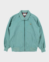 Vintage 1990s Chemise Lacoste Tartan Lined Harrington Jacket - XS