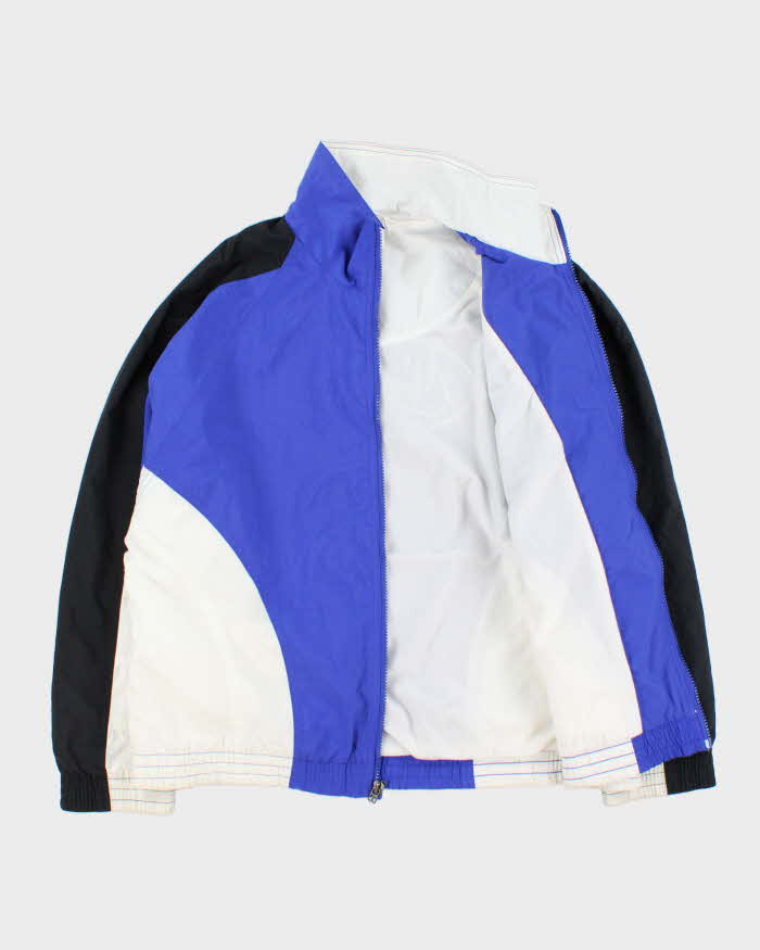 Vintage 1990s Nike Big Swoosh Tri-Colour Shell Windbreaker Jacket - M