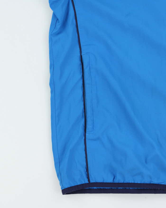 Vintage Y2K 00s Kappa Italia Football Windbreaker Gilet Jacket - L