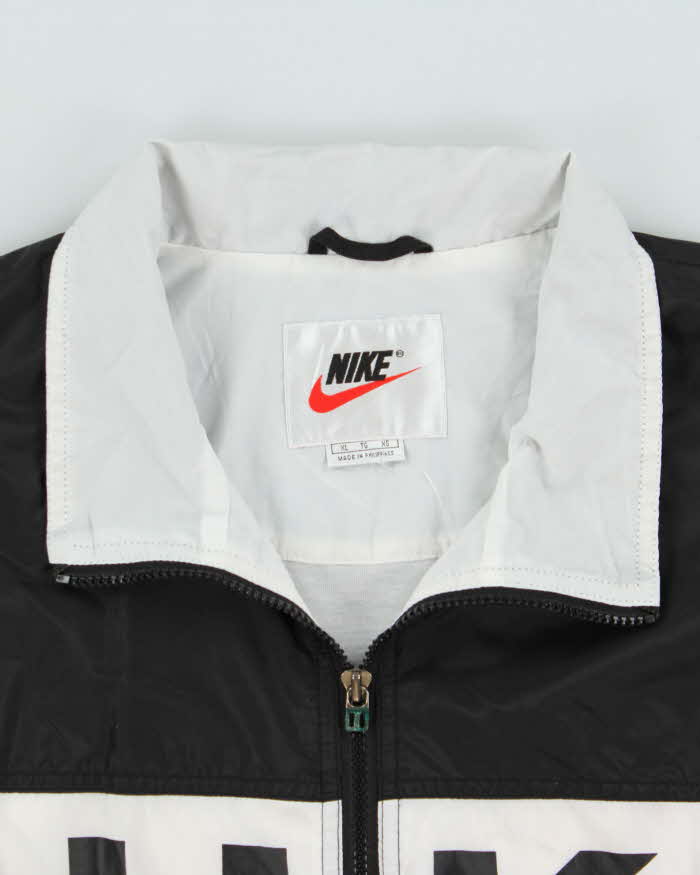 Vintage 1990s Nike Spell Out Windbreaker - XL