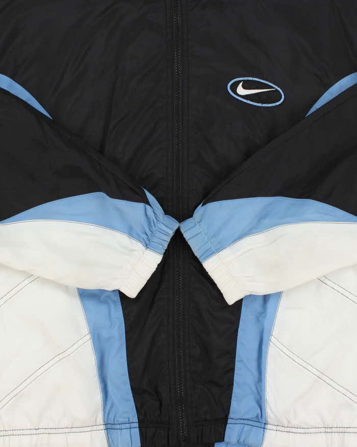 Vintage 1990s Nike Embroidered Big Swoosh Windbreaker - M