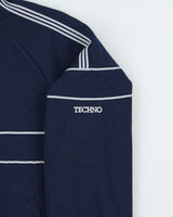 Vintage 1980s Adidas Originals Descente Techno Bio Fix Track Jacket - M