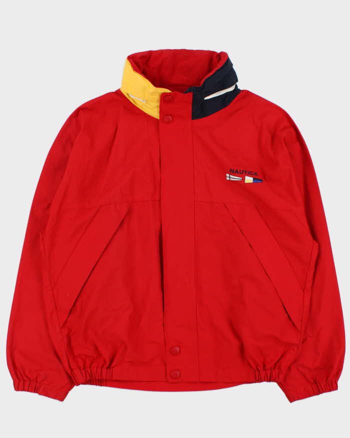 Vintage 1990s Nautica Windbreaker Jacket - M