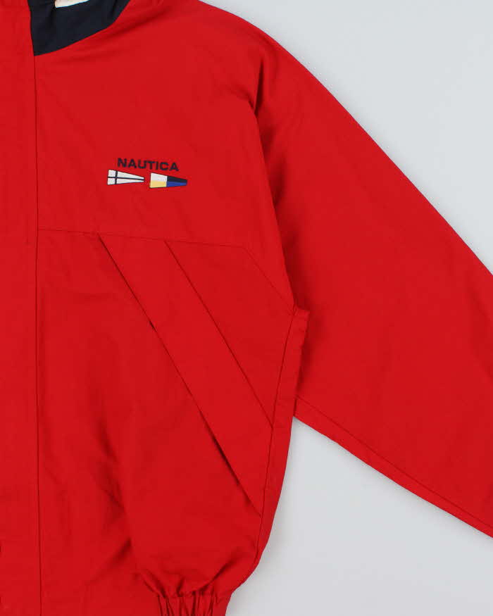 Vintage 1990s Nautica Windbreaker Jacket - M